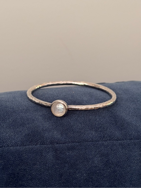 Ippolita Jewelry - IPPOLITA WONDERLAND 925 SILVER QUARTZ HINGED BRACELET BANGLE